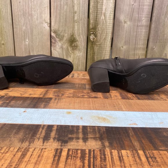 PRADA Calzature Donna Black Leather Ankle Boots - Size 8 - Picture 6 of 14